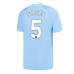 Günstige Manchester City John Stones #5 Heim Fussballtrikot 2023-24 Kurzarm